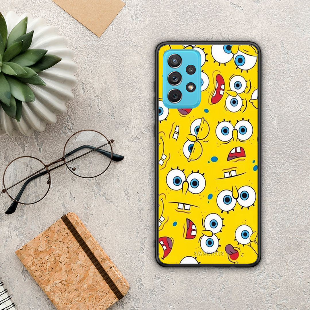 PopArt Sponge - Samsung Galaxy A72 case