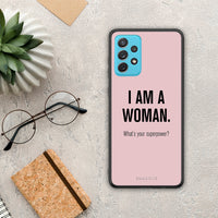 Thumbnail for Superpower Woman - Samsung Galaxy A72 case