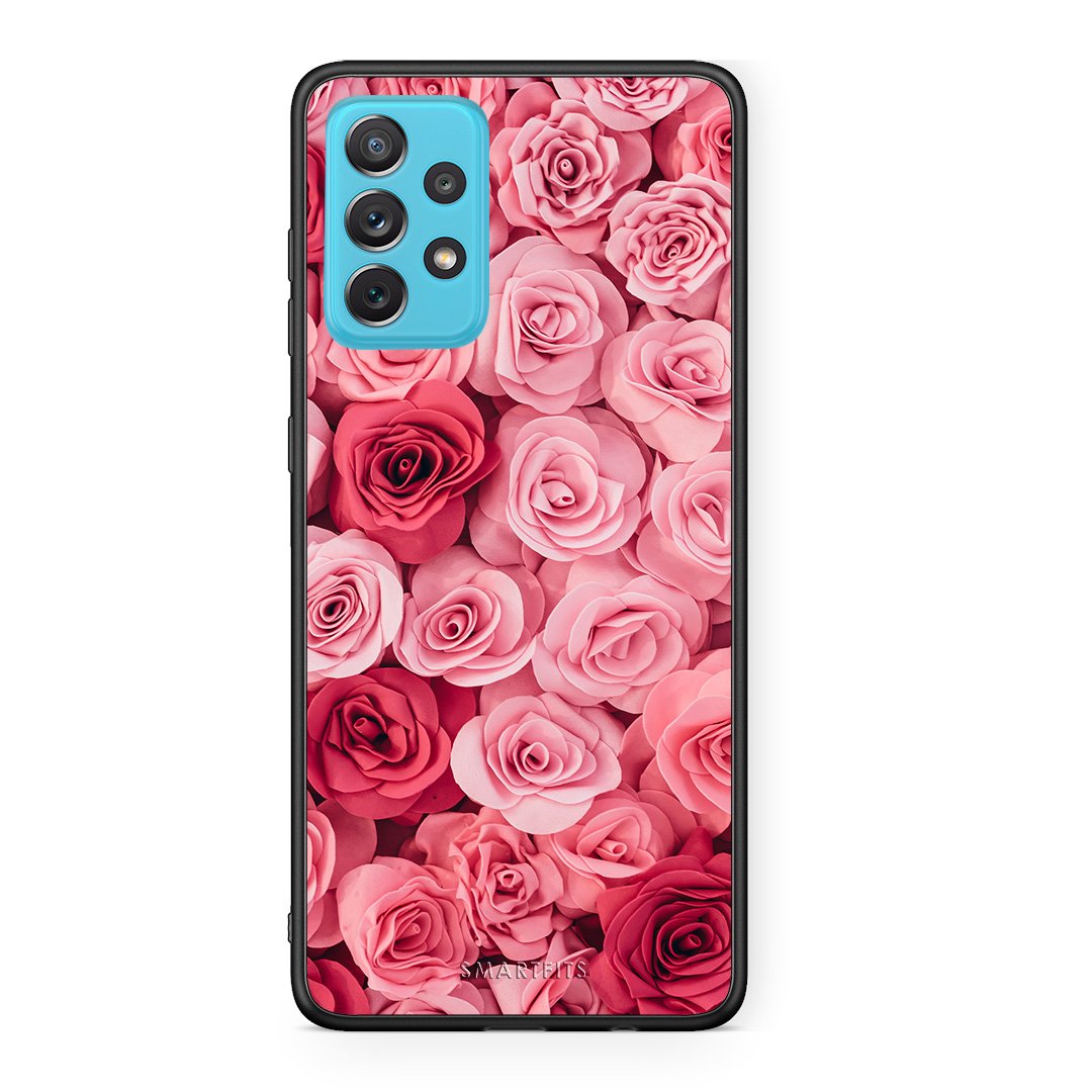 4 - Samsung A72 RoseGarden Valentine case, cover, bumper
