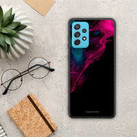 Thumbnail for Watercolor Pink Black - Samsung Galaxy A72 case