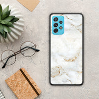 Thumbnail for White Gold Marble - Samsung Galaxy A72 case