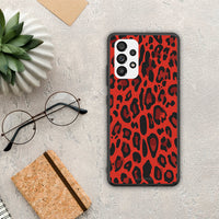 Thumbnail for Animal Red Leopard - Samsung Galaxy A73 5G case