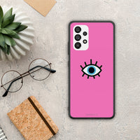 Thumbnail for Blue Eye Pink - Samsung Galaxy A73 5G case