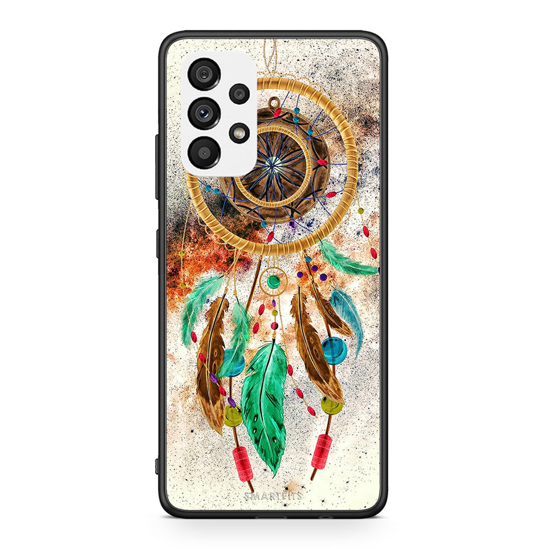 4 - Samsung A73 5G DreamCatcher Boho case, cover, bumper