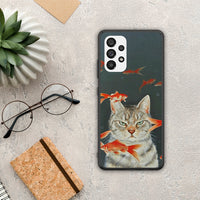 Thumbnail for Cat Goldfish - Samsung Galaxy A73 5G case