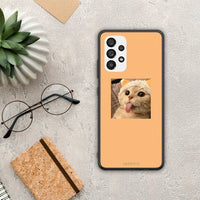 Thumbnail for Cat Tongue - Samsung Galaxy A73 5G case