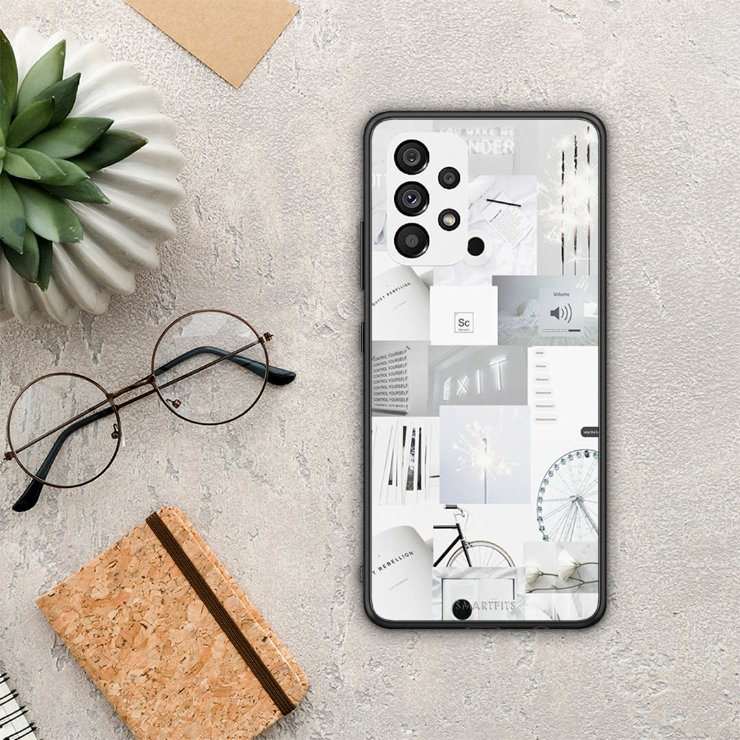 Collage Make Me Wonder - Samsung Galaxy A73 5G case