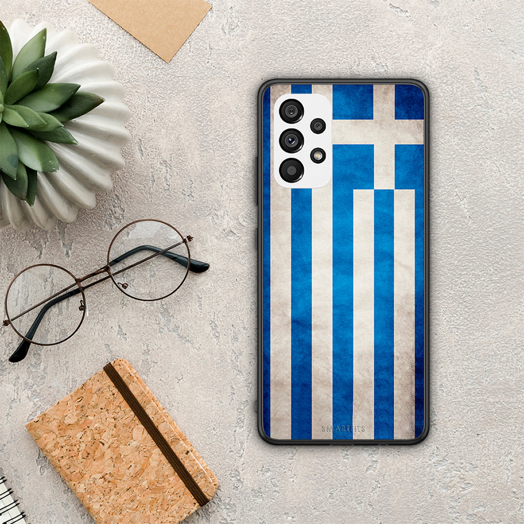 Flag Greek - Samsung Galaxy A73 5G case