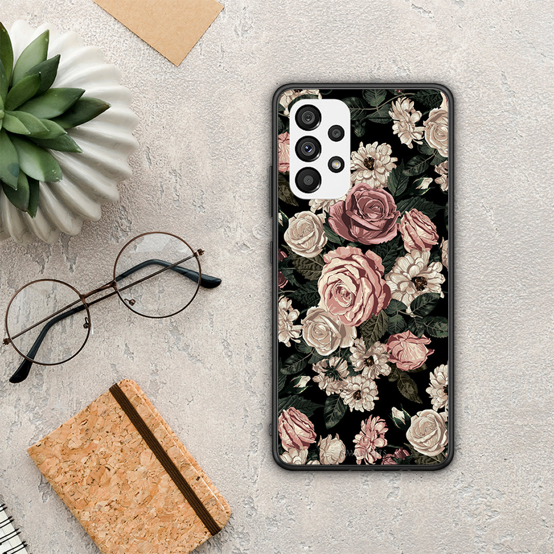 Flower Wild Roses - Samsung Galaxy A73 5G case