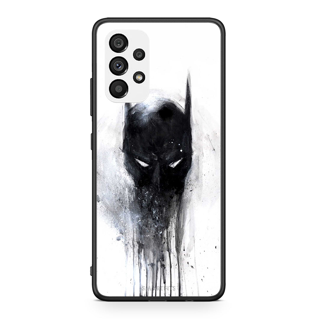 4 - Samsung A73 5G Paint Bat Hero case, cover, bumper