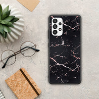 Thumbnail for Marble Black Rosegold - Samsung Galaxy A73 5G case