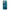 Samsung A73 5G Marble Blue θήκη από τη Smartfits με σχέδιο στο πίσω μέρος και μαύρο περίβλημα | Smartphone case with colorful back and black bezels by Smartfits