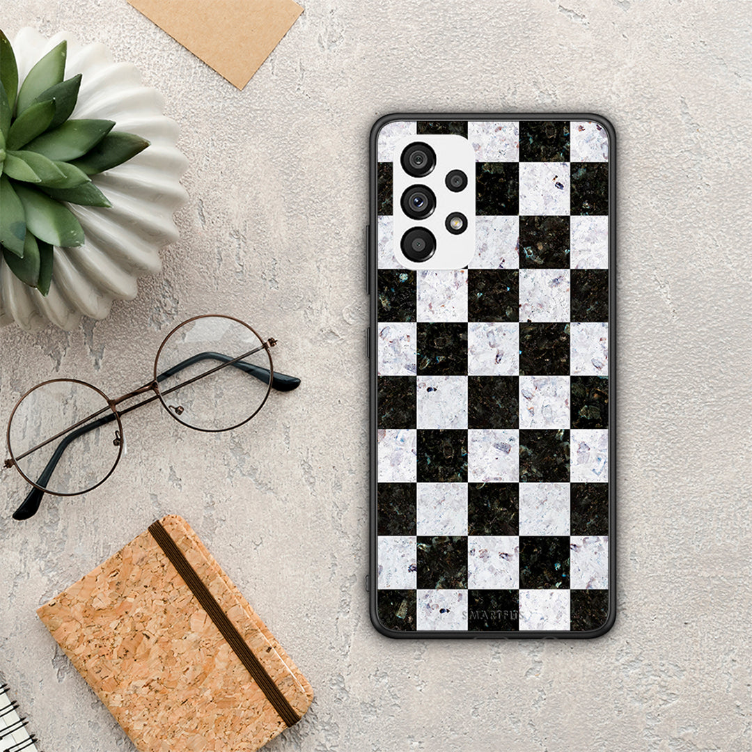 Marble Square Geometric - Samsung Galaxy A73 5G case