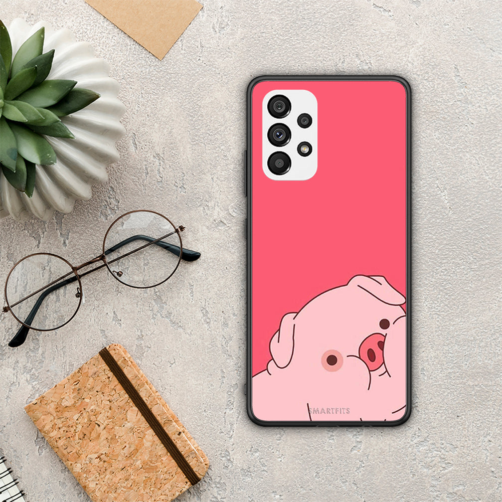 Pig Love 1 - Samsung Galaxy A73 5G case