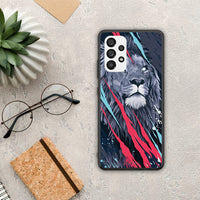 Thumbnail for Popart Lion Designer - Samsung Galaxy A73 5G case