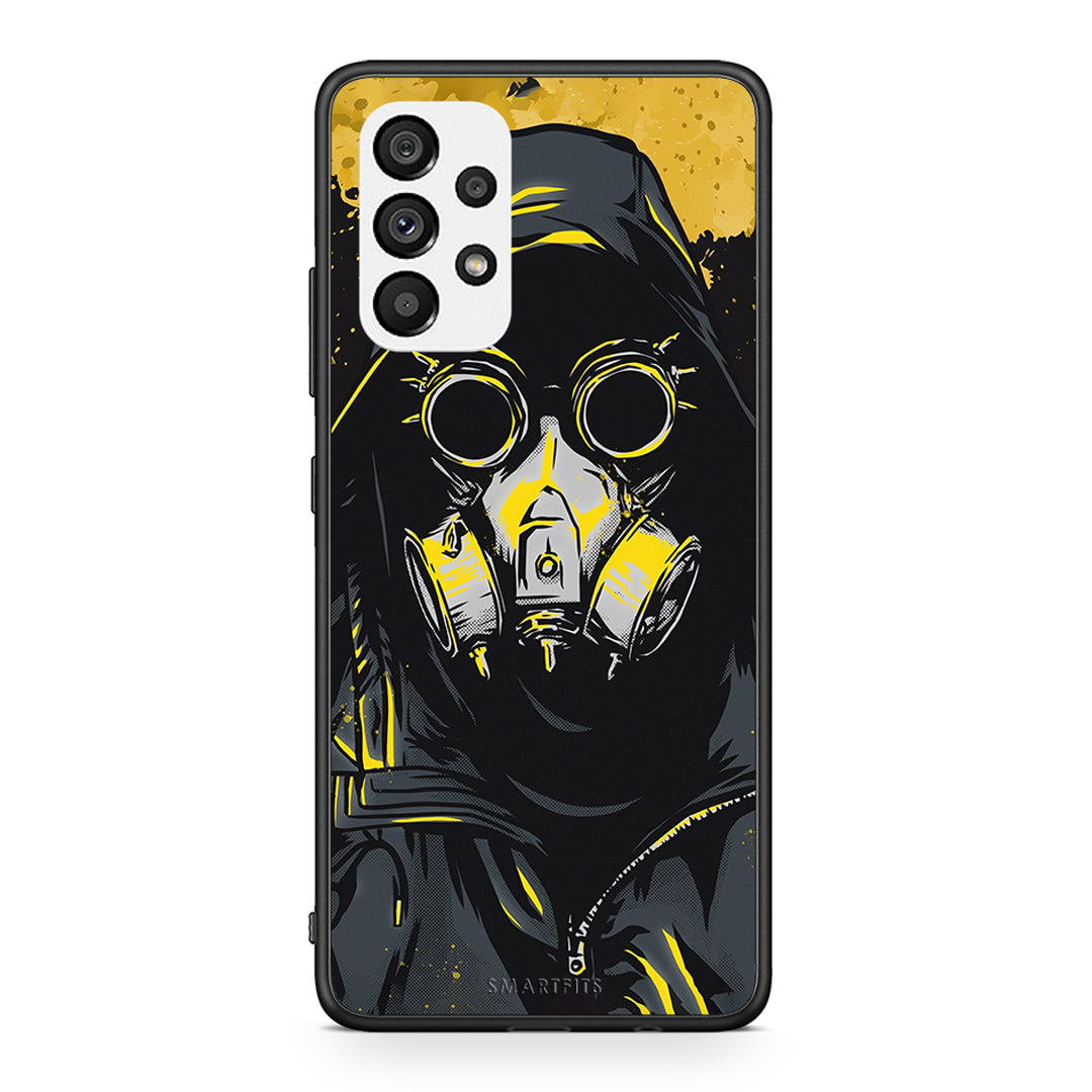 4 - Samsung A73 5G Mask PopArt case, cover, bumper