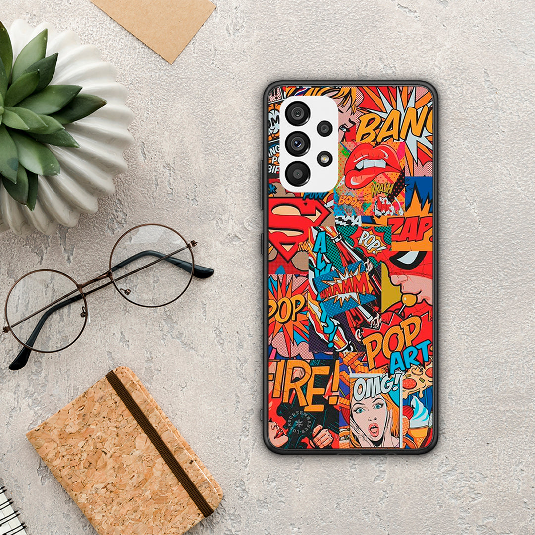 PopArt OMG - Samsung Galaxy A73 5G Case