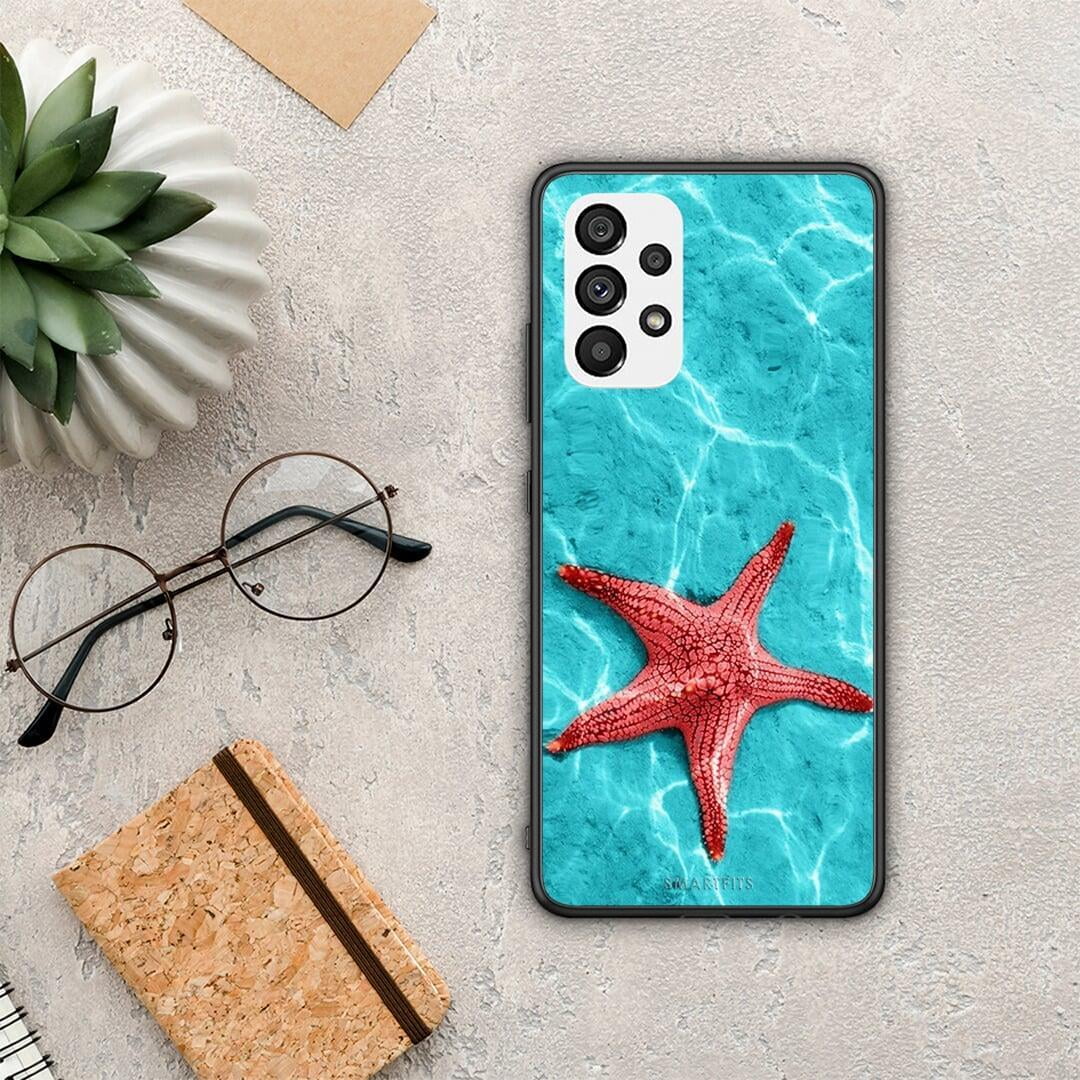 Red Starfish - Samsung Galaxy A73 5G case