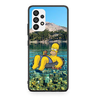 Thumbnail for Samsung A73 5G Summer Happiness Θήκη από τη Smartfits με σχέδιο στο πίσω μέρος και μαύρο περίβλημα | Smartphone case with colorful back and black bezels by Smartfits