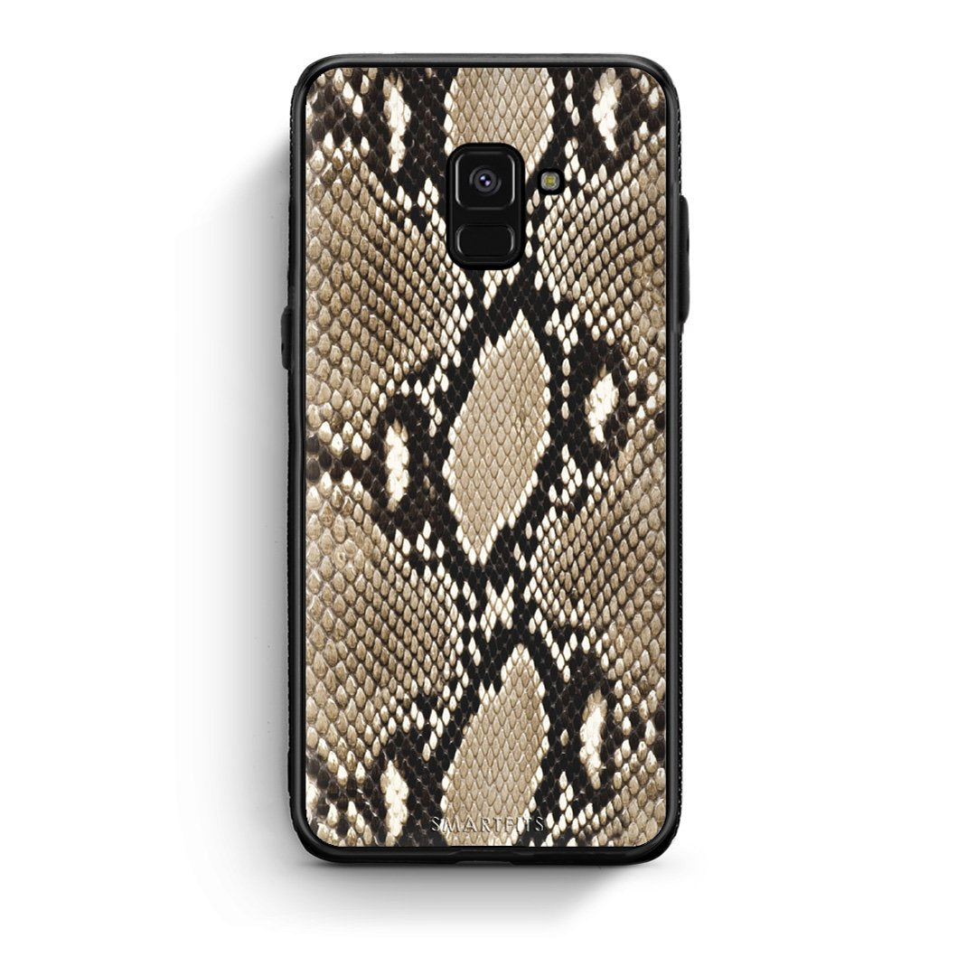23 - Samsung A8  Fashion Snake Animal case, cover, bumper