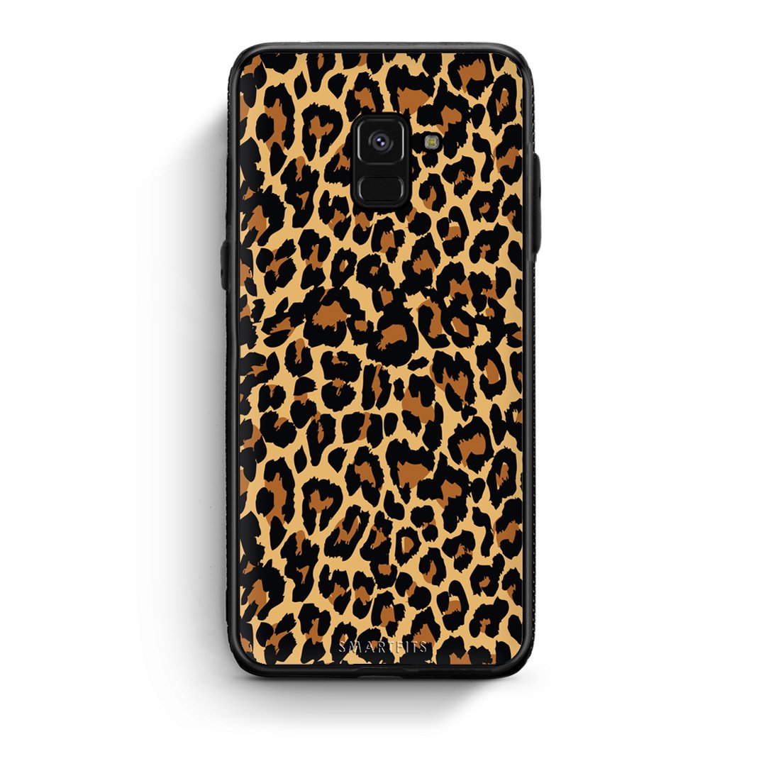 21 - Samsung A8  Leopard Animal case, cover, bumper