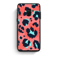 Thumbnail for 22 - Samsung A8  Pink Leopard Animal case, cover, bumper