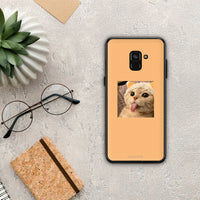 Thumbnail for Cat Tongue - Samsung Galaxy A8 case