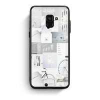 Thumbnail for Samsung A8 Collage Make Me Wonder Θήκη Αγίου Βαλεντίνου από τη Smartfits με σχέδιο στο πίσω μέρος και μαύρο περίβλημα | Smartphone case with colorful back and black bezels by Smartfits