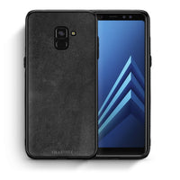 Thumbnail for Θήκη Samsung A8 Black Slate Color από τη Smartfits με σχέδιο στο πίσω μέρος και μαύρο περίβλημα | Samsung A8 Black Slate Color case with colorful back and black bezels