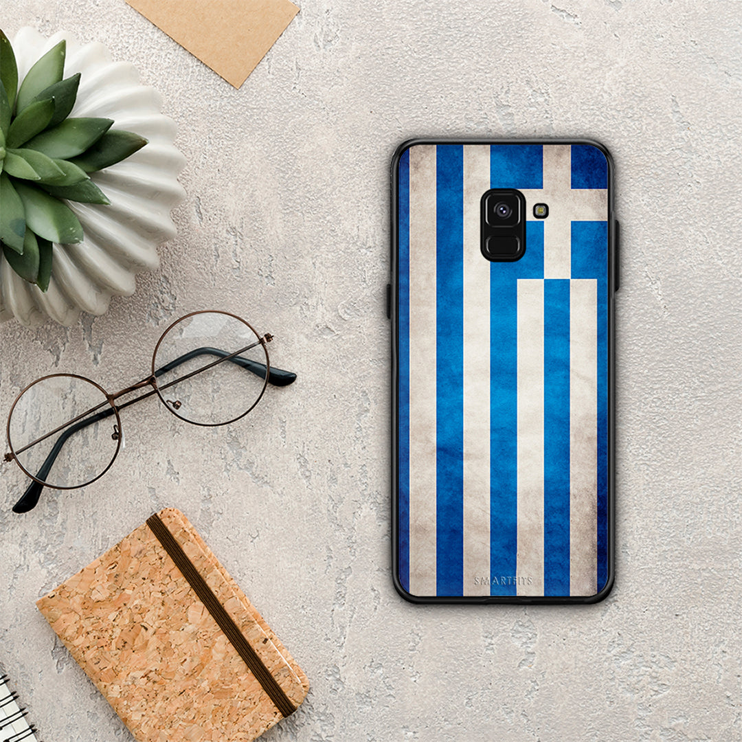 Flag Greek - Samsung Galaxy A8 case