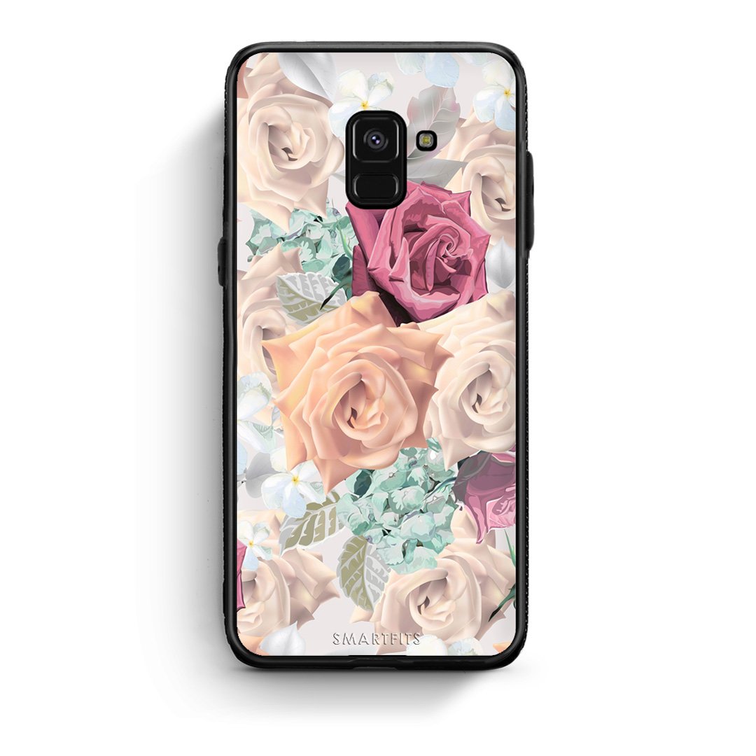 99 - Samsung A8  Bouquet Floral case, cover, bumper