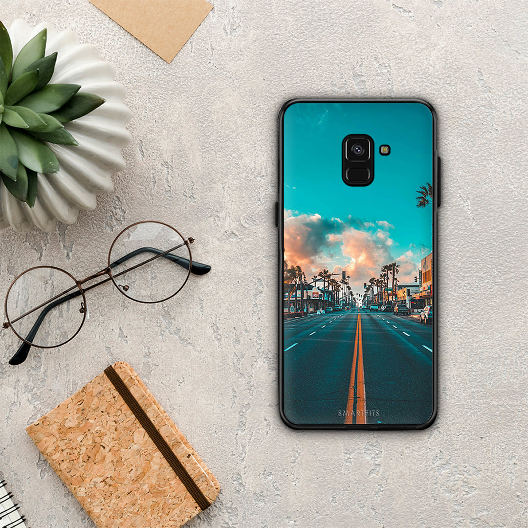 Landscape City - Samsung Galaxy A8 case