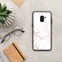 Thumbnail for Marble Pink Splash - Samsung Galaxy A8 θήκη