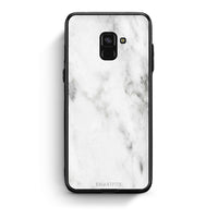 Thumbnail for 2 - Samsung A8  White marble case, cover, bumper