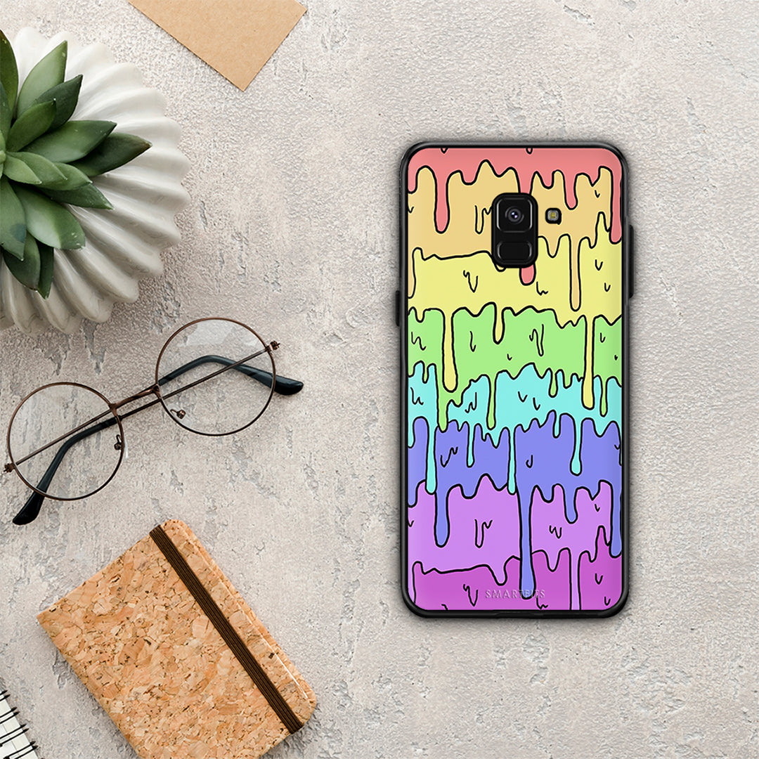 Melting Rainbow - Samsung Galaxy A8 case