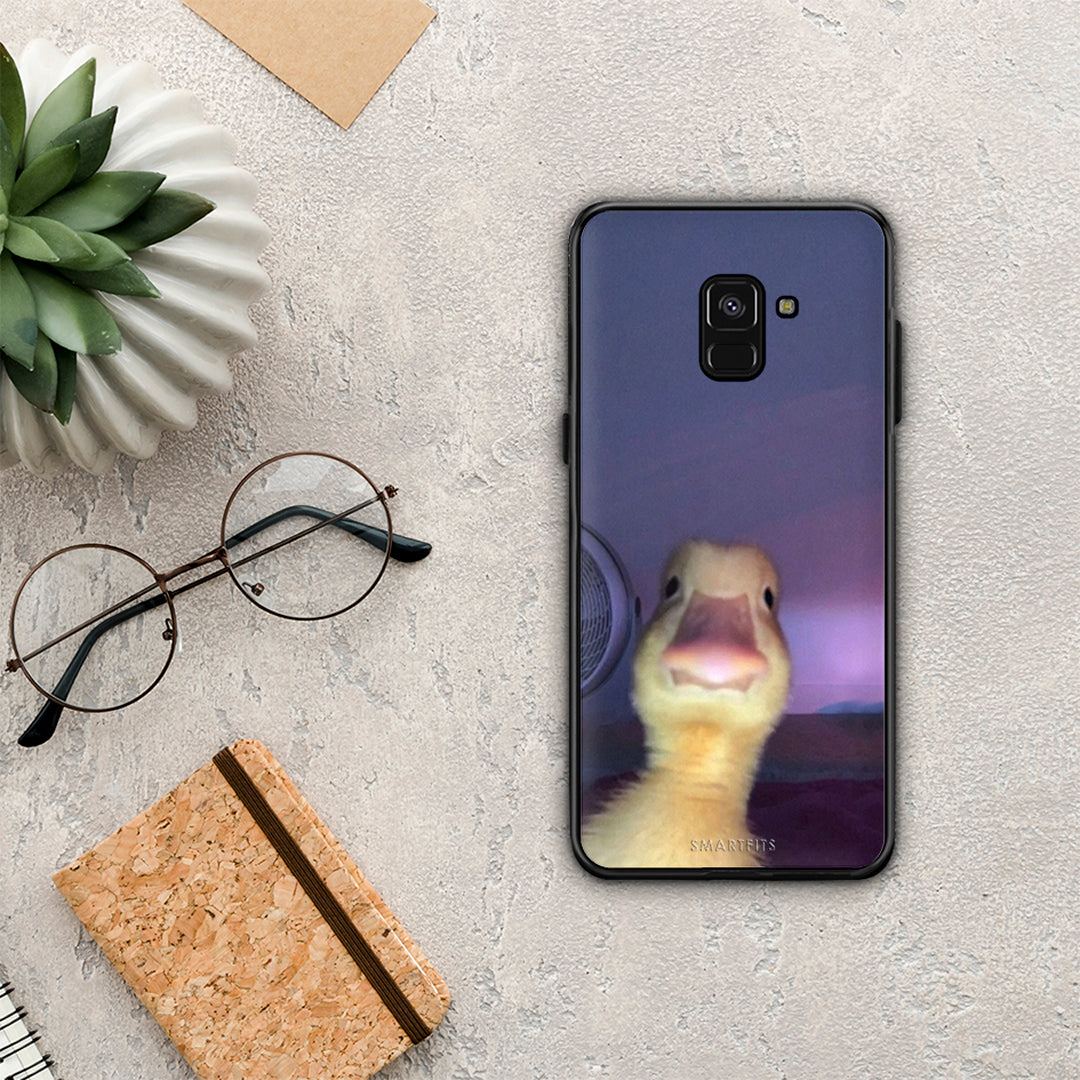 Meme Duck - Samsung Galaxy A8 θήκη