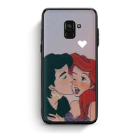 Thumbnail for Samsung A8 Mermaid Love Θήκη Αγίου Βαλεντίνου από τη Smartfits με σχέδιο στο πίσω μέρος και μαύρο περίβλημα | Smartphone case with colorful back and black bezels by Smartfits