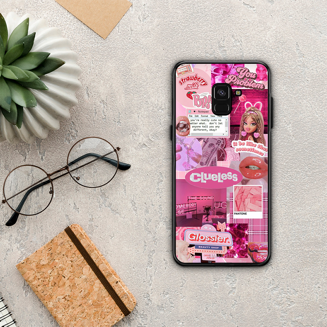 Pink Love - Samsung Galaxy A8 case