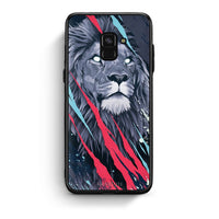 Thumbnail for 4 - Samsung A8 Lion Designer PopArt case, cover, bumper