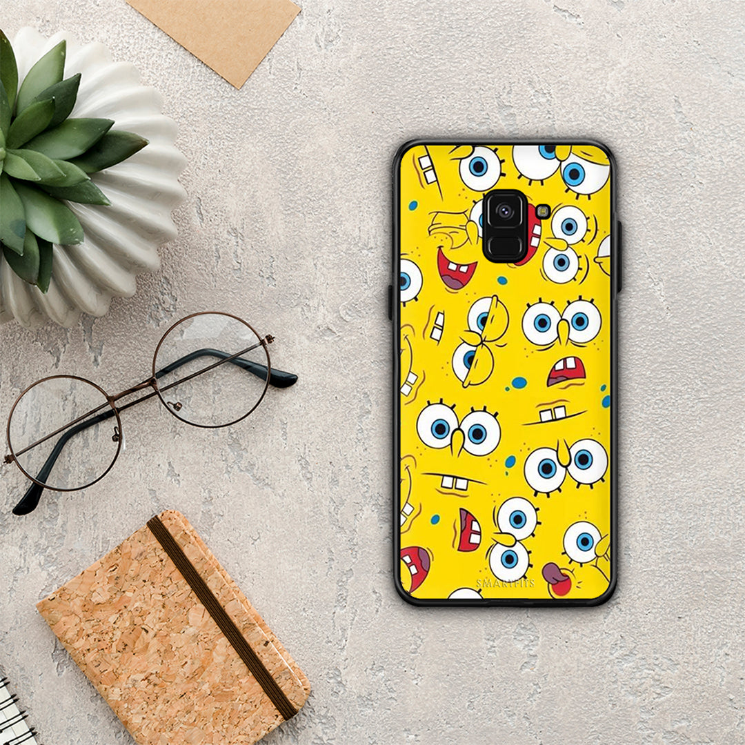 PopArt Sponge - Samsung Galaxy A8 case