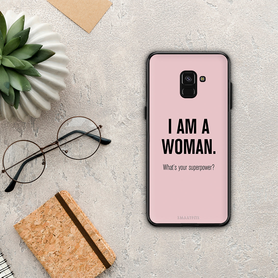 Superpower Woman - Samsung Galaxy A8 θήκη