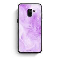 Thumbnail for 99 - Samsung A8  Watercolor Lavender case, cover, bumper