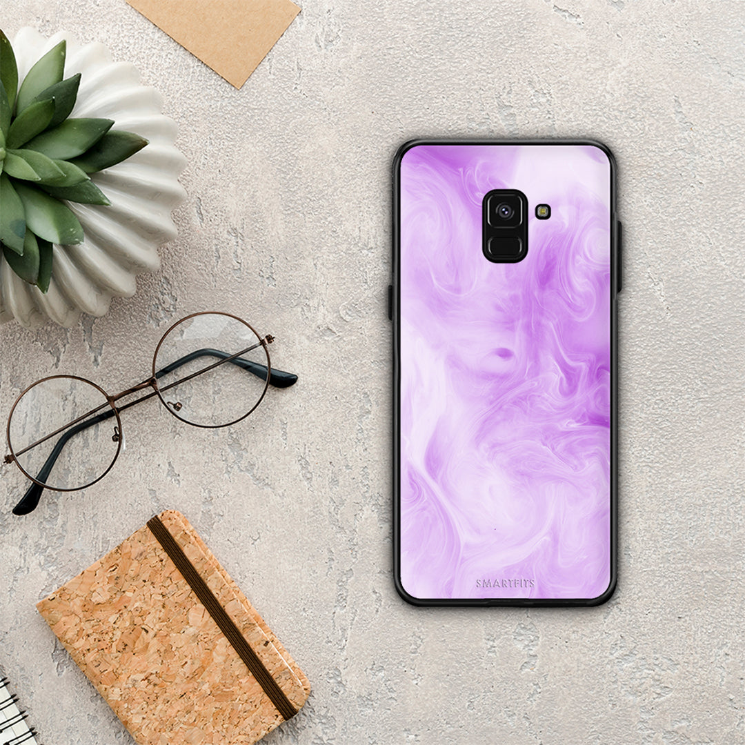 Watercolor Lavender - Samsung Galaxy A8 θήκη