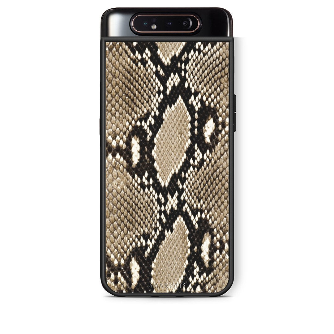 23 - Samsung A80 Fashion Snake Animal case, cover, bumper