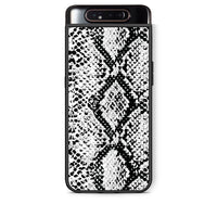 Thumbnail for 24 - Samsung A80 White Snake Animal case, cover, bumper