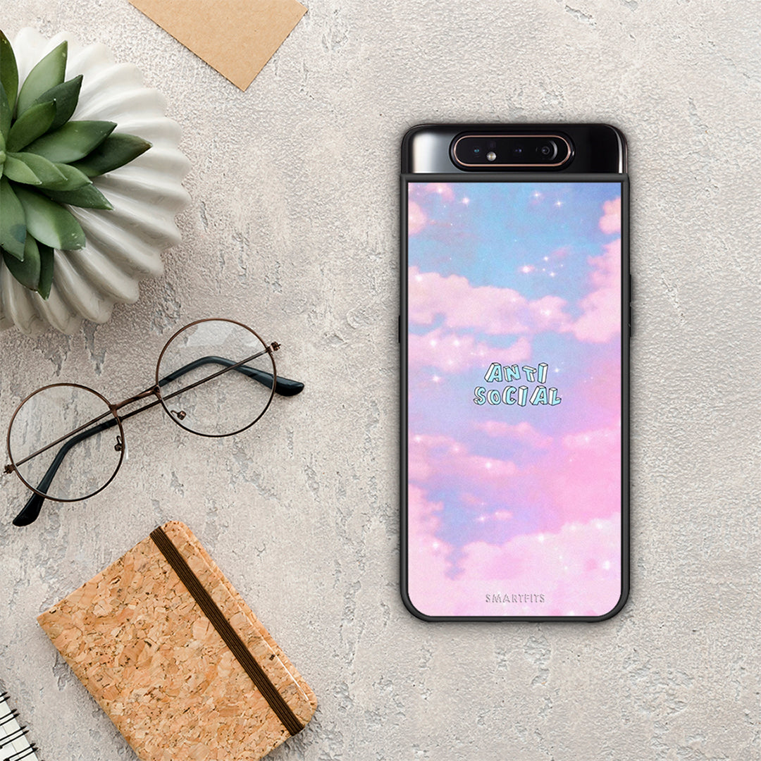 Anti Social - Samsung Galaxy A80 case