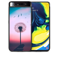 Thumbnail for Θήκη Samsung A80 Wish Boho από τη Smartfits με σχέδιο στο πίσω μέρος και μαύρο περίβλημα | Samsung A80 Wish Boho case with colorful back and black bezels