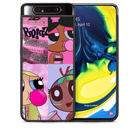 Thumbnail for Θήκη Αγίου Βαλεντίνου Samsung A80 Bubble Girls από τη Smartfits με σχέδιο στο πίσω μέρος και μαύρο περίβλημα | Samsung A80 Bubble Girls case with colorful back and black bezels
