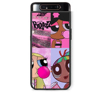 Thumbnail for Samsung A80 Bubble Girls Θήκη Αγίου Βαλεντίνου από τη Smartfits με σχέδιο στο πίσω μέρος και μαύρο περίβλημα | Smartphone case with colorful back and black bezels by Smartfits