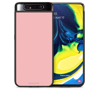 Thumbnail for Θήκη Samsung A80 Nude Color από τη Smartfits με σχέδιο στο πίσω μέρος και μαύρο περίβλημα | Samsung A80 Nude Color case with colorful back and black bezels